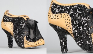 Sequin Booties