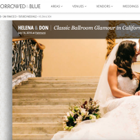 Classic Ballroom Glamour in California