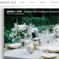 Outdoor Fall Wedding at Sonoma Golf Club
