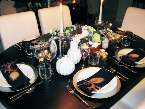 Kate Miller's Thanksgiving Tablescape